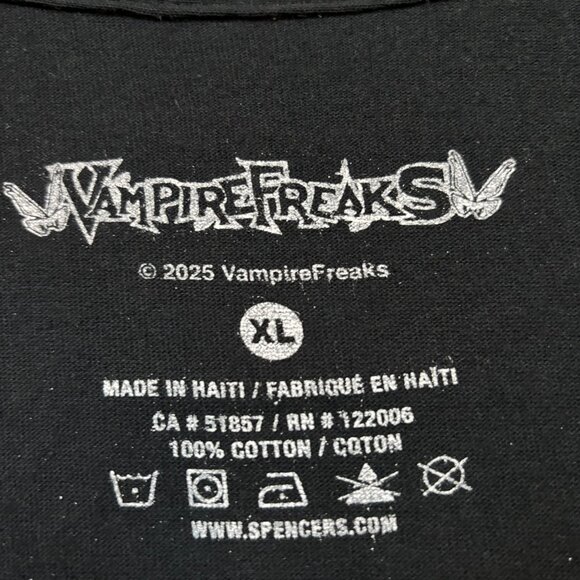 Vampire Freaks Vampyre T-shirt size extra large - Picture 4 of 4